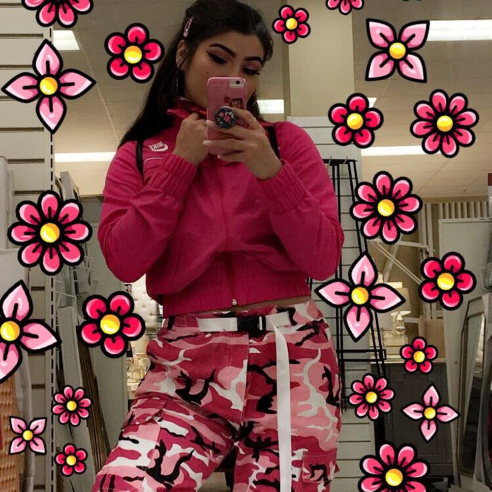 vintage pink nike zip up
